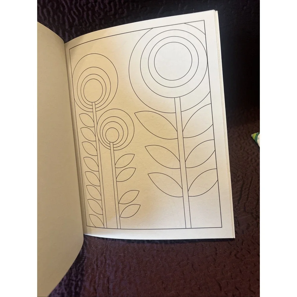 C&T Publishing Whimsical Designs Coloring Book: 18 Fun Designs Birds Flowers New